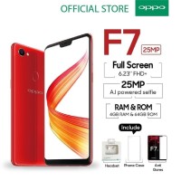 HP Oppo F7 ram 4GB / rom 64GB Octacore camera 25MP F 7 garansi resmi