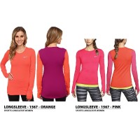 BAJU OLAHRAGA SENAM LENGAN PANJANG WANITA COMPRESSION W Berkualitas