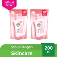 Dettol Sabun Cuci Tangan Skincare - Pouch 200mL - Hand Wash Skincare