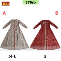 Gamis DANNIS 379rb / Abaya / Setelan / Baju Muslim