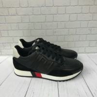 SEPATU VERSACE SNEAKERS BLACKRED MIRROR QUALITY