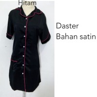 daster piyama baju tidur dewasa wanita satin kancing depan Berkualitas