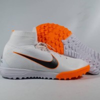 Sepatu Futsal Nike Mercurial SUperfly X Academy White Orange TF Replik