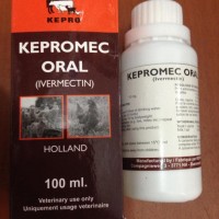 Kepromec Oral 100 ml Obat Kutu Jamur Scabies Kucing Anjing Kelinci