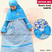 Gamis Anak Fattaya, Sabiya, Size 8, Busana Muslim Anak Perempuan