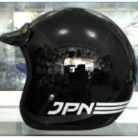 JUAL HELM BOGO RETRO JPN PET HITAM GLOSY SPESIAL