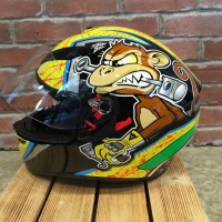 Helm AGV K3SV Motif Bulega Monkey Fullface K3 SV Motif Baru ORIGINAL