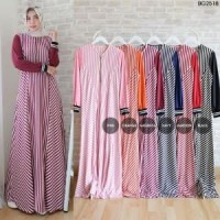 Baju Gamis Wanita Liniya - Dress Muslim Gamis Syari Modern Model Ter