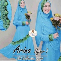 STOCK TERBARU!! GAMIS SYARI ARINA 104DD