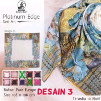 Hijab Segiempat Umama Platinum Edge Paris Europe