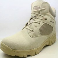 sepatu Outdoor delta coklat pendek#sepatutouring#sepatuairsoftgun#