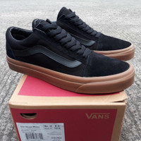 jual vans old skool black gum original jual vans old skool black gum original