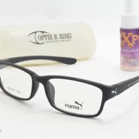 frame kacamata minus pria wanita baca anti radiasi puma kaca mata