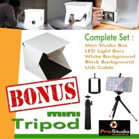 Jual Mini Portable Studio Photo Box LED Foto Portabel photography Murah