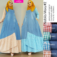 nabila maxy 2 gamis by Unique