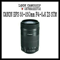 LENSA KAMERA DSLR CANON EFS 55-250mm 55-250 F4-5.6 IS STM
