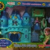 MAINAN PEREMPUAN RUMAH RUMAHN MY CASTLE FROZEN MURAH