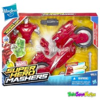 Mainan Marvel Hasbro Iron Man Avenger SuperHero Mashers A8015 Original
