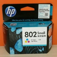 HP Cartridge 802 Colour/TInta Printer HP 802 Warna