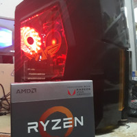CPU / PC GAMING RAKITAN AMD RYZEN 3 2200G + RAM 8GB DDR4 + HDD 1TB