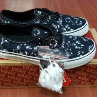 PROMO sepatu vans girls authentic floral icc bnib premium