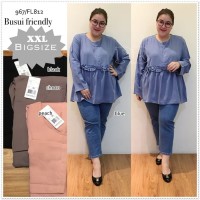 BLOUSE MUSLIM terbaru Blouse Jumbo Baju Atasan Wanita Big Size Ukuran