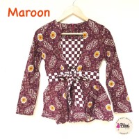 TERBARU PROMO Baju Batik Modern Wanita / Batik Lengan Panjang / Batik