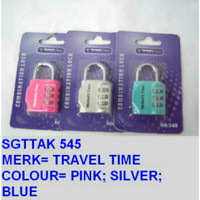 Gembok Koper Gembok Tas Merk Travel Time 545