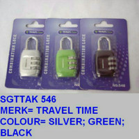 Gembok Koper Gembok Tas Merk Travel time 546