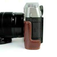 LEATHER KAMERA HALF CASE BAG CAMERA FUJIFILM XT10, XT-10, XT20, X-T20