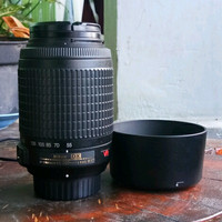 Lensa Panjang Tele nikon nikkor 55-200mm af-s mulus murah