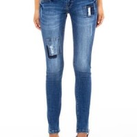 Celana Levis Jeans Lois Original, Celana Panjang Wanita Skinny Biru