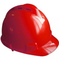 JUAL HELM SAFETY KRISBOW WARNA MERAH VENTED KW1000443 MURAH