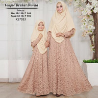 Gamis Couple Ibu dan Anak Baju Lebaran Terbaru 2018 terbaik