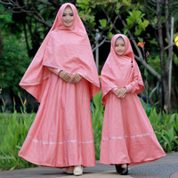 Busana Muslim SETELAN GAMIS IBU DAN ANAK / GAMIS JUMBO /GAMIS COUPLE