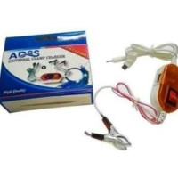 TRAVEL CHARGER AKI HP POWERBANK PORTABLE MOTOR 2IN1 2 IN 1 MERK ADSS
