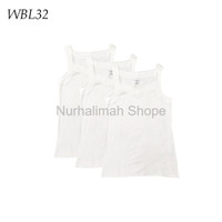 DISKON WBL32 Sleeveless Tops Atasan Wanita