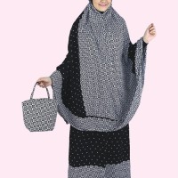 Baju Muslim Koko Pakistan Gamis Dress Mukena Wanita Pria Anak Hitam