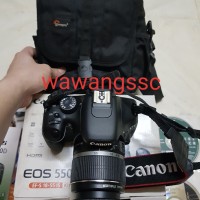 KAMERA DSLR CANON 550D KIT 18-55MM