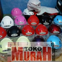 Helm basic INK Centro Merah Doff bkn KYT BOGO AGV RETRO CROSS ANAK