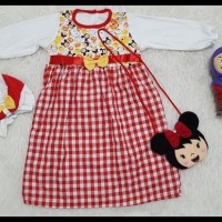 DISKON BAJU MUSLIM ANAK BAYI PEREMPUAN GAMIS BAYI SET JILBAB TSUM2 TAS