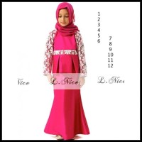 MURAH MERIAH BAJU ANAK PEREMPUAN IMPOR RESELLER/DROPSHIP GAMIS BROKAT