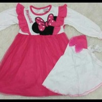 TERMURAH MUSLIM ANAK BAYI / GAMIS ANAK / BAJU BAYI PEREMPUAN MINNIE