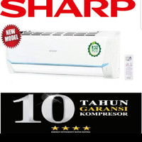 AC SHARP AH-A5SAY 1/2PK THAILAND BARU BERGARANSI RESMI