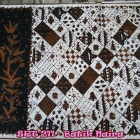 Kain Batik Tulis Tumpal Sogan Trusmi Cirebon