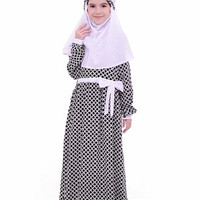 Gamis anak Nibras 46 putih