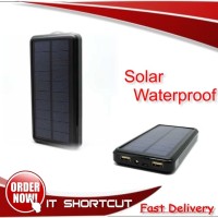 Jual Solar Waterproof Power Bank 20000mAh Murah