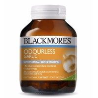 Jual BLACKMORES Black Mores Odourless Odourles Garlic 200 Tablet Murah