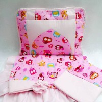 MUKENA ANAK KARAKTER RABBIT SOFT PINK SIZE M ( umur 5-6 tahun)