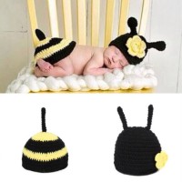 Jual Kostum Halloween Kostum photo bayi rajut (Lebah) Murah